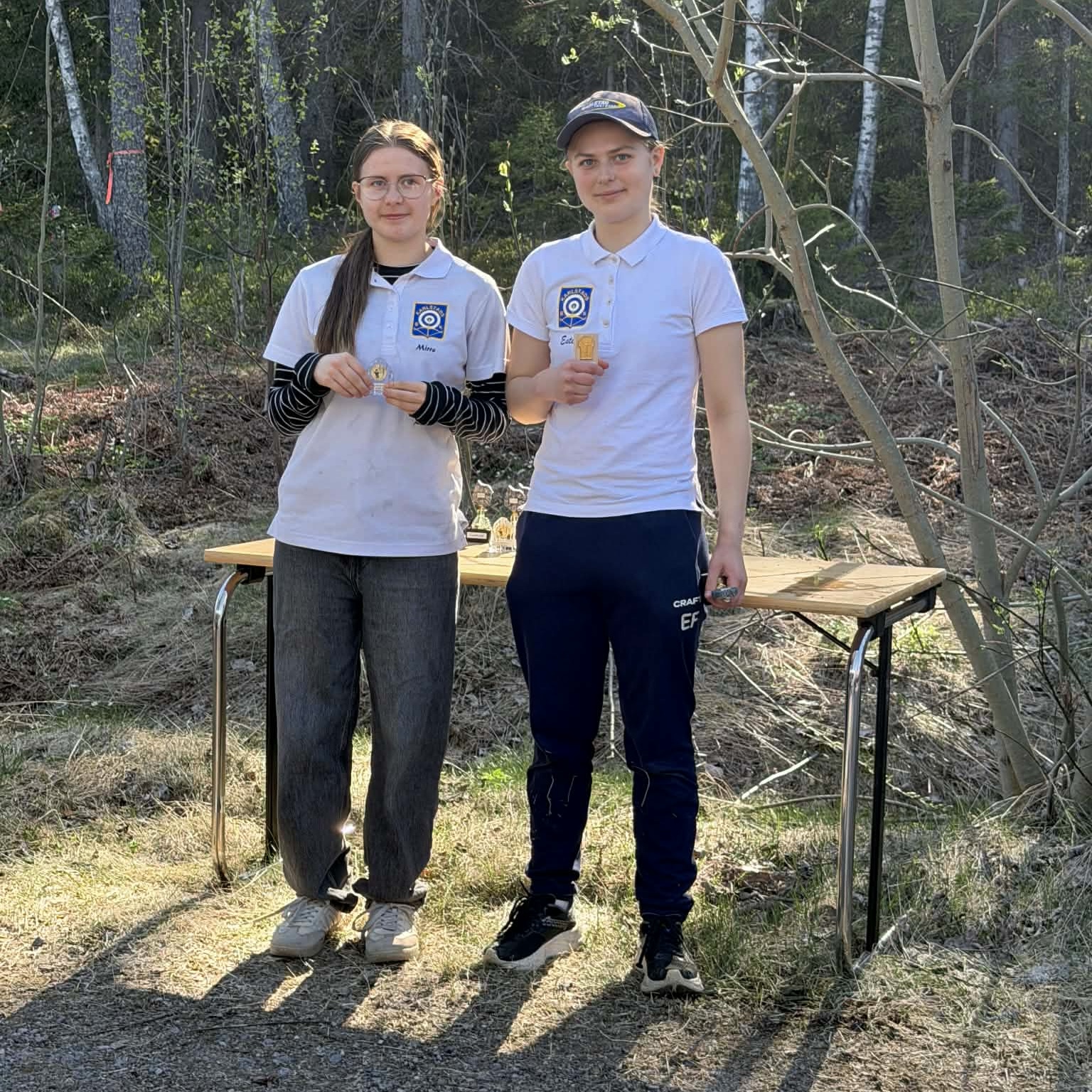 Sommarväder på 1 majfälten i Nora