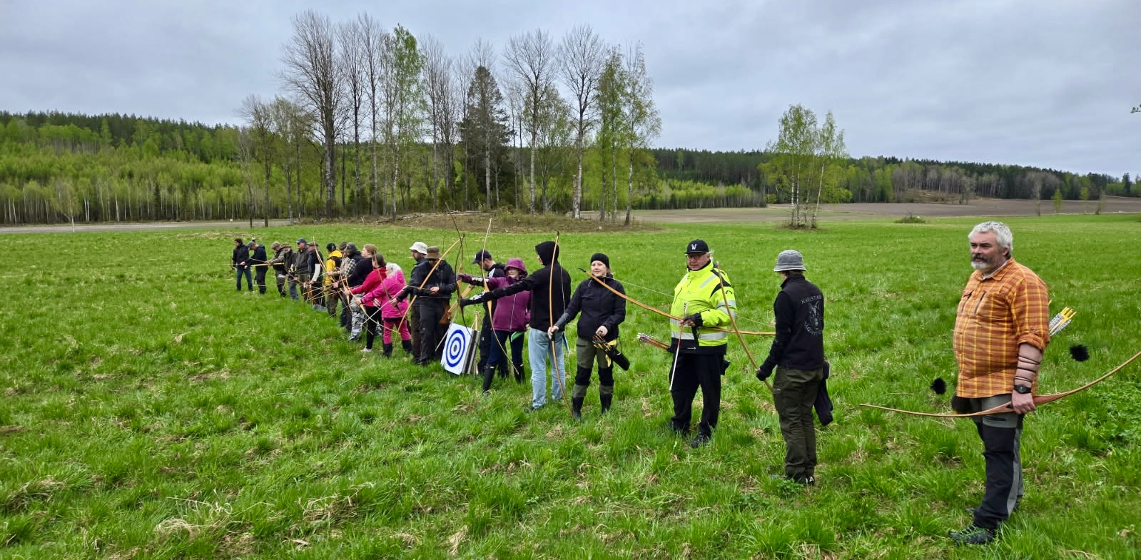 Kyligt At the Marks med 22 skyttar